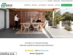 Sites similar to ekodeck.com.au