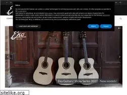 Sites similar to ekoguitars.it
