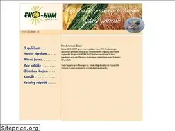 Sites similar to ekohum.cz