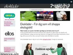 Sites similar to ekoklader.se