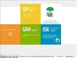Sites similar to ekola.edu.pl