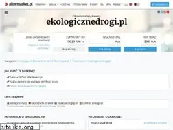 Sites similar to ekologicznedrogi.pl