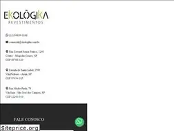 Sites similar to ekologika.com.br