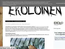Sites similar to ekoloinen.blogspot.com
