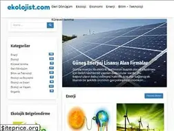 Sites similar to ekolojist.com