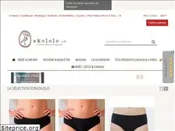 Sites similar to ekololo.com