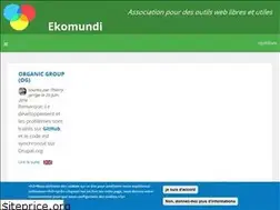 Sites similar to ekomundi.org