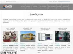 Sites similar to ekonkonteyner.net
