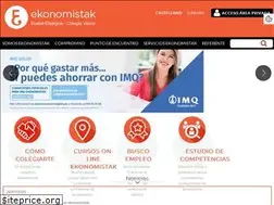 Sites similar to ekonomistak.eus