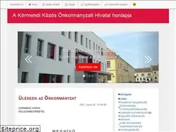 Sites similar to ekormanyzat.kormend.hu