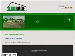 Sites similar to ekoroof.com