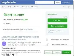 Sites similar to ekostile.com