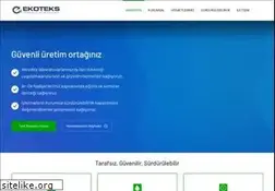 Sites similar to ekoteks.com