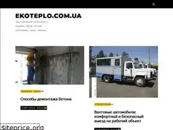 Sites similar to ekoteplo.com.ua