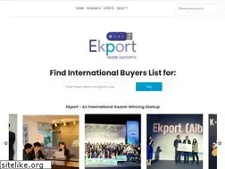 Sites similar to ekport.com