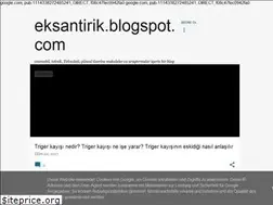 Sites similar to eksantirik.blogspot.com