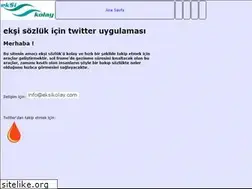 Sites similar to eksikolay.com