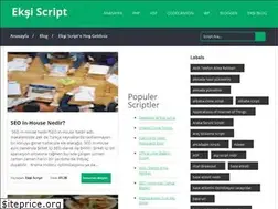 Sites similar to eksiscript.blogspot.com