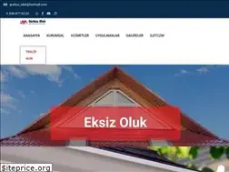 Sites similar to eksizcatioluk.com