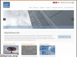Sites similar to eksportfinans.com