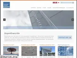 Sites similar to eksportfinans.no