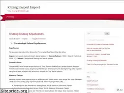 Sites similar to eksportimport.wordpress.com