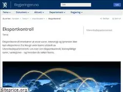 Sites similar to eksportkontroll.no