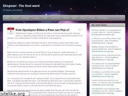 Sites similar to ekspoze.wordpress.com