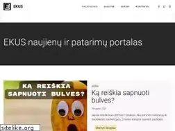 Sites similar to ekus.lt