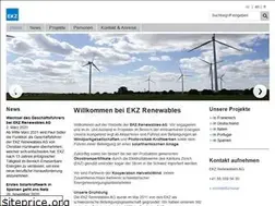 Sites similar to ekz-renewables.ch