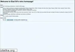 Sites similar to eladgil.com