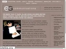 Sites similar to elainegross.com