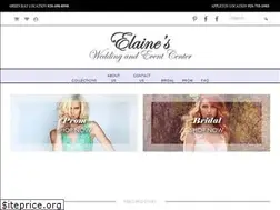 Sites similar to elainesweddingcenter.com