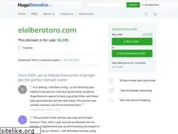 Sites similar to elalberotoro.com