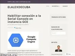 Sites similar to elalexdecuba.wordpress.com
