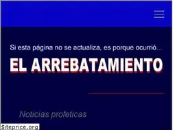 Sites similar to elarrebatamiento.com