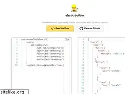 Sites similar to elastic-builder.js.org