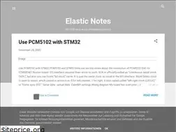 Sites similar to elastic-notes.blogspot.com
