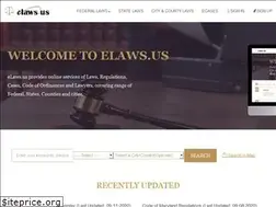Sites similar to elaws.us