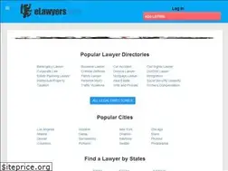 Sites similar to elawyers.info