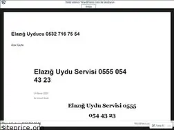 Sites similar to elaziguyducu.wordpress.com