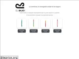 Sites similar to elbajo.cl