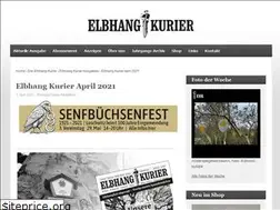 Sites similar to elbhangkurier.de