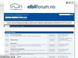 Sites similar to elbilforum.no