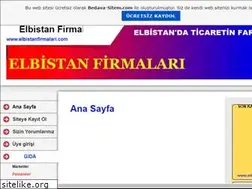 Sites similar to elbistanfirmalari.tr.gg