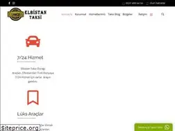 Sites similar to elbistantaksi.com