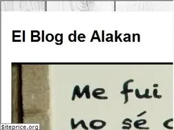Sites similar to elblogdealakan.com