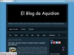 Sites similar to elblogdeaquidion.blogspot.com