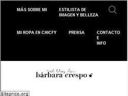 Sites similar to elblogdebarbaracrespo.com