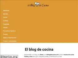 Sites similar to elblogdecocina.com